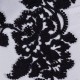 Embroidered tulle fabric