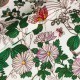 Floral printed fabric