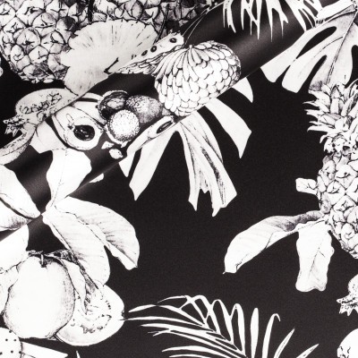 Tropical printed fabric