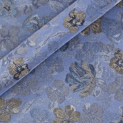 Floral jacquard with lurex