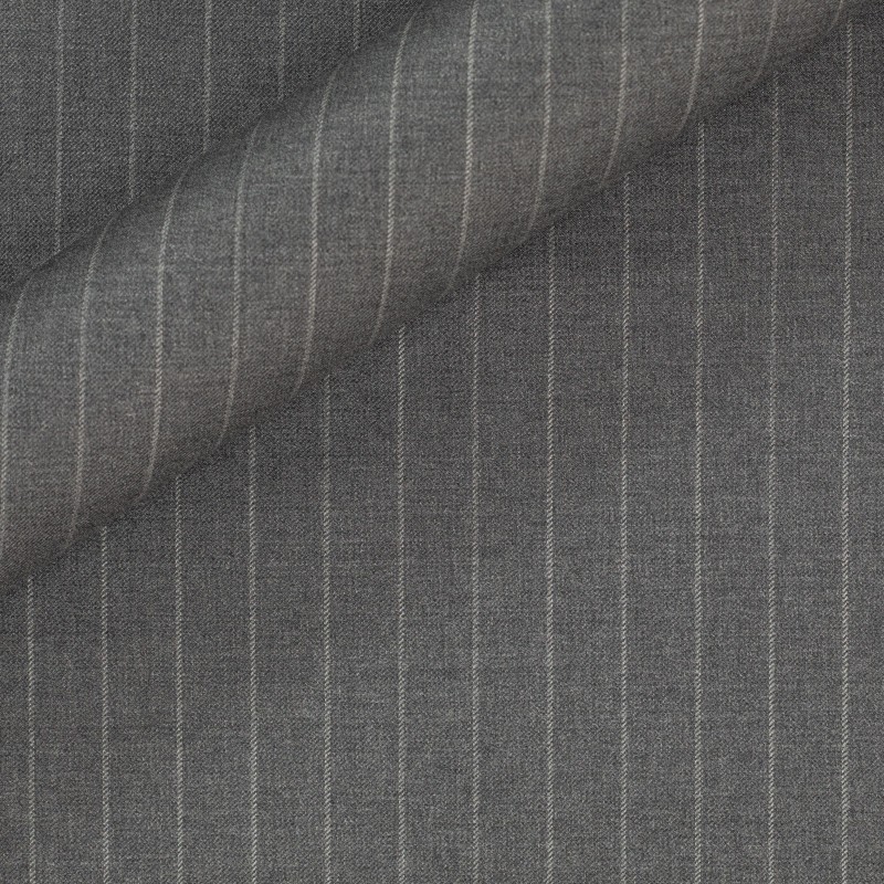 Pinstripe in pure virgin wool New York C1120