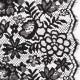 Floral cotton lace