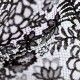Floral cotton lace
