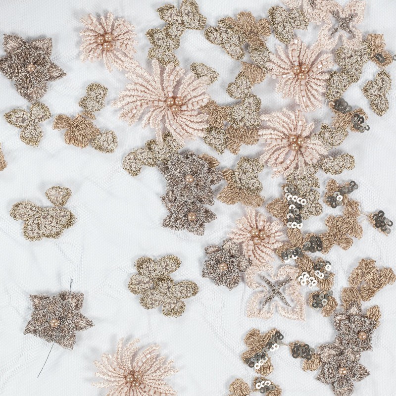 Embroidery on tulle carnet couture ss 2020 c57463 carnet Embroidery on tulle carnet couture ss 2020 c57463 carnet