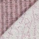 Tweed print cotton