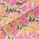 FABRIC WITH FLORAL PRINT ON SILKK